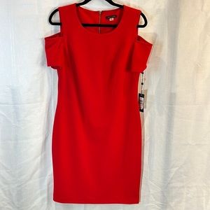 Tommy Hilfiger cold shoulder Sheat dress Size 12